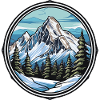Mountains Ski Slope