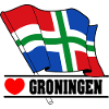 Drapeau Groningue au cœur de GRONINGEN