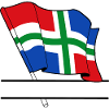 Flag Groningen text banner