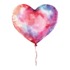 Anniversaire Ballon Coeur