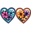 Herzen Liebe Blumen