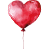 Heart Balloon Birthday Love