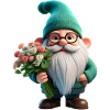 Garden Gnome Valentine's Day