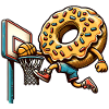 Basket-ball beignet