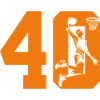 NUMÉRO 40 BASKETBALL 40E ANNIVERSAIRE