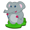 Fléchette éléphant Fléchette