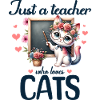 Teacher Who Loves Cats