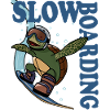 Snowboard Tortue d’hiver
