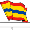 Flag Overijssel text banner