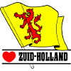 Flag South Holland heart SOUTH HOLLAND