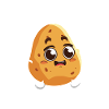Funny potato costume potato
