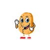 Funny potato costume potato