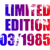 40e anniversaire Edition limitée 03/1985