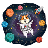 Space Hamster Astronaut