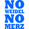 No weidel no merz