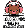 Ours avec casque