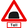 Warning: Tall! Head symbol 🚧