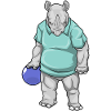 Rhino Bowling Bowling Ball