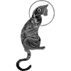 Abstract Oceanic Cat