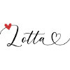 Lotta Nom Prénom Calligraphie coeur