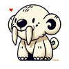 Cute Sabertooth Animal