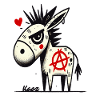 Rebellious & Funny: Anarchy Punk Donkeys
