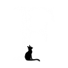 Buchstabe F mit Katze
