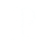 Letter p with cat