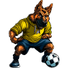 German Shepherd Football