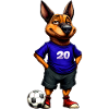 Footballer Dog