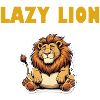 Lazy Lion Cartoon