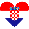 Croatia Heart