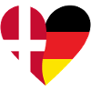 Denmark Germany Heart