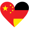 China Germany Heart