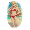 Mädchen am Strand
