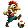Chickens Football / Footballers Chicken