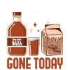 Chocolate Milk Funny Choccy Flavored Milk Drink