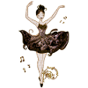 The dancer of sounds,