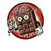Sweet but crazy zombie chocolate