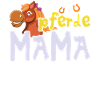 Fier Chevaux Maman Illustration