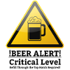 Bier Alarm! Warnzeichen englisch