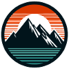 Mountains, nature, sunset