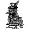 Mr. Raven SteamPunk AnimalPunk