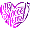 COOL TSHIRT, MY SWEEET HEART