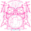 Trapset Line Art