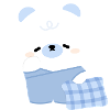 Sleepy Polar Bear