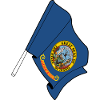 Drapeau d’Indaho