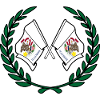 Flags USA Illinois in laurel wreath