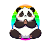 Panda Yoga Motif Cute Panda