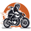 Skull Biker by CrossWax